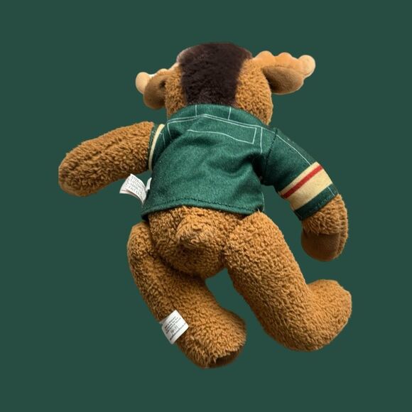 Minnesota Wild Forever Collectibles NHL Jersery Moose Plush 8” - Picture 4 of 6